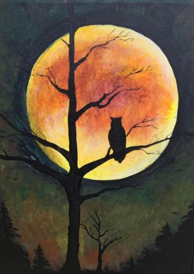 *5 SPOTS LEFT*Paint “Night Watch” at Molalla Bobablastic 6pm, Molalla