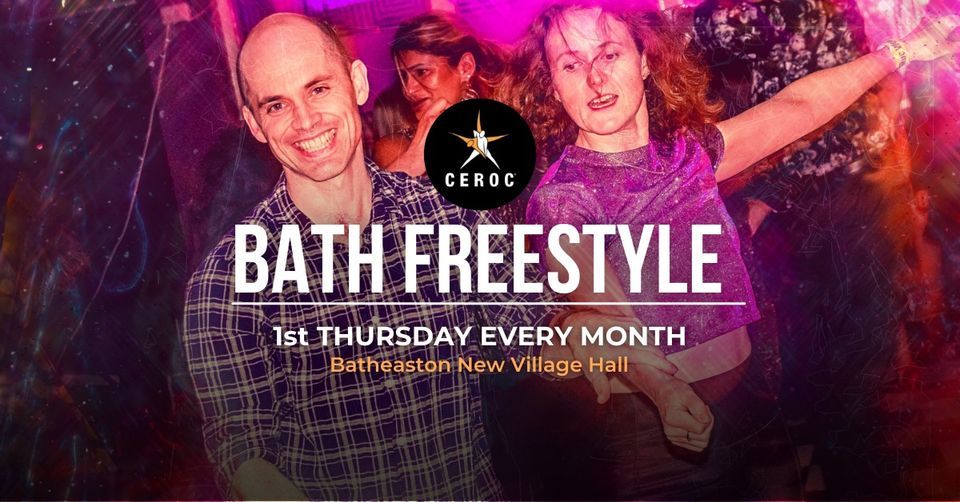 Bath 1st Thursday Freestyle, Batheaston New Village Hall, School Lane