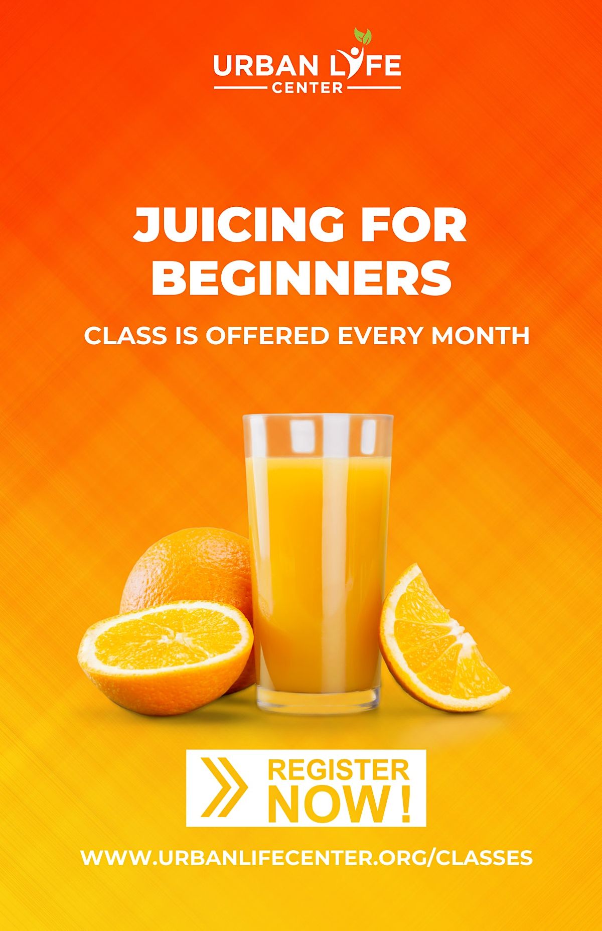 JUICING FOR BEGINNERS, Urban Life Center & Juice Bar, Baltimore, June