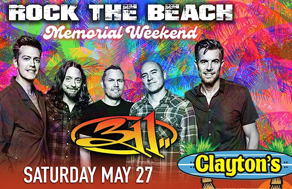 311 Rock Band, Clayton's Beach Bar & Event Venue, South Padre Island