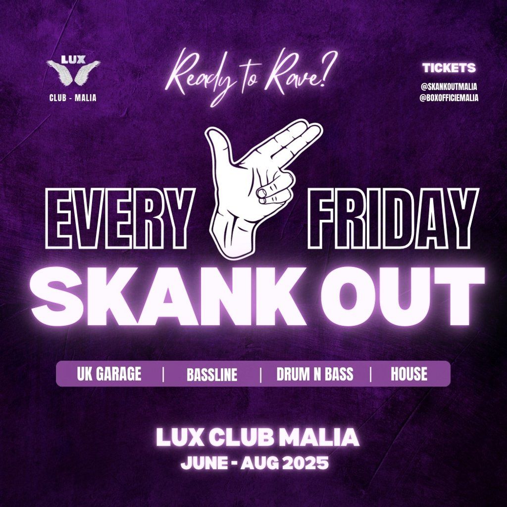 Skank Out, 20 June | Event in Malia | AllEvents