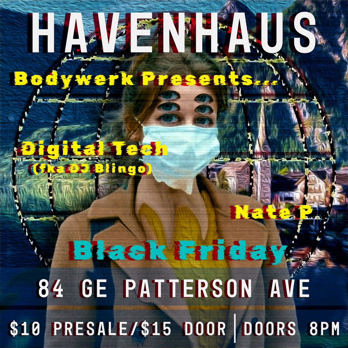 Bodywerk Presents: Digital Tech, Nate P, 28 November | Event in Memphis | AllEvents