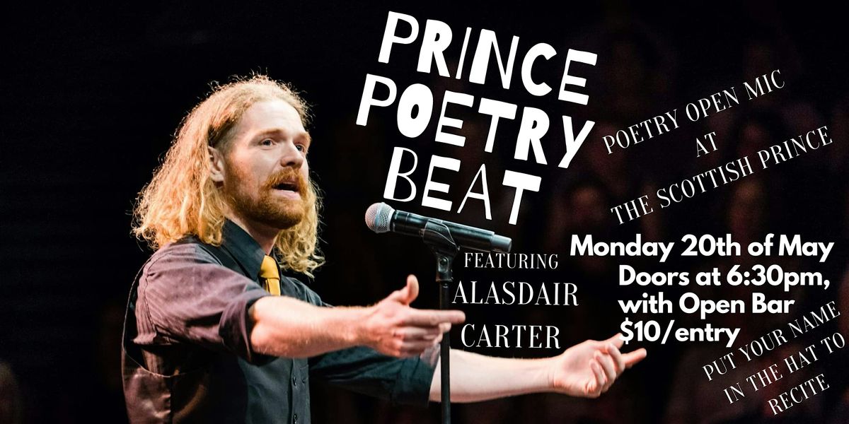 Prince Poetry Beat, May, The Scottish Prince Palm Beach, 20 May 2024 ...