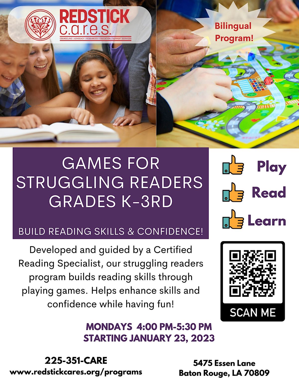 Games for Struggling Readers (K 3rd), 5475 Essen Ln, Baton Rouge Games for Struggling Readers (K 3rd), 5475 Essen Ln, Baton Rouge