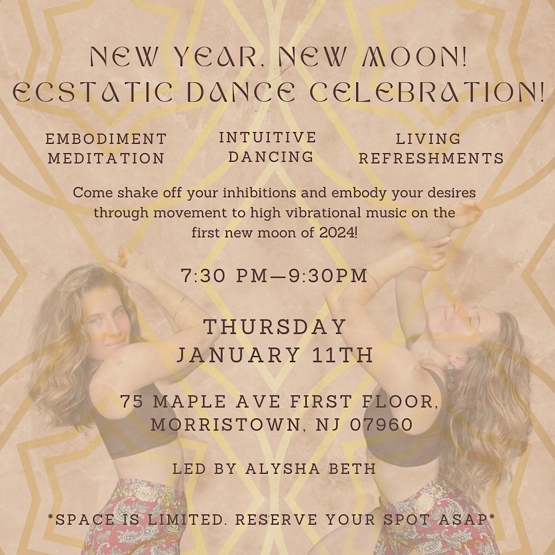 Ecstatic Dance New Moon Celebration!, 75 Maple Avenue, Morristown, NJ
