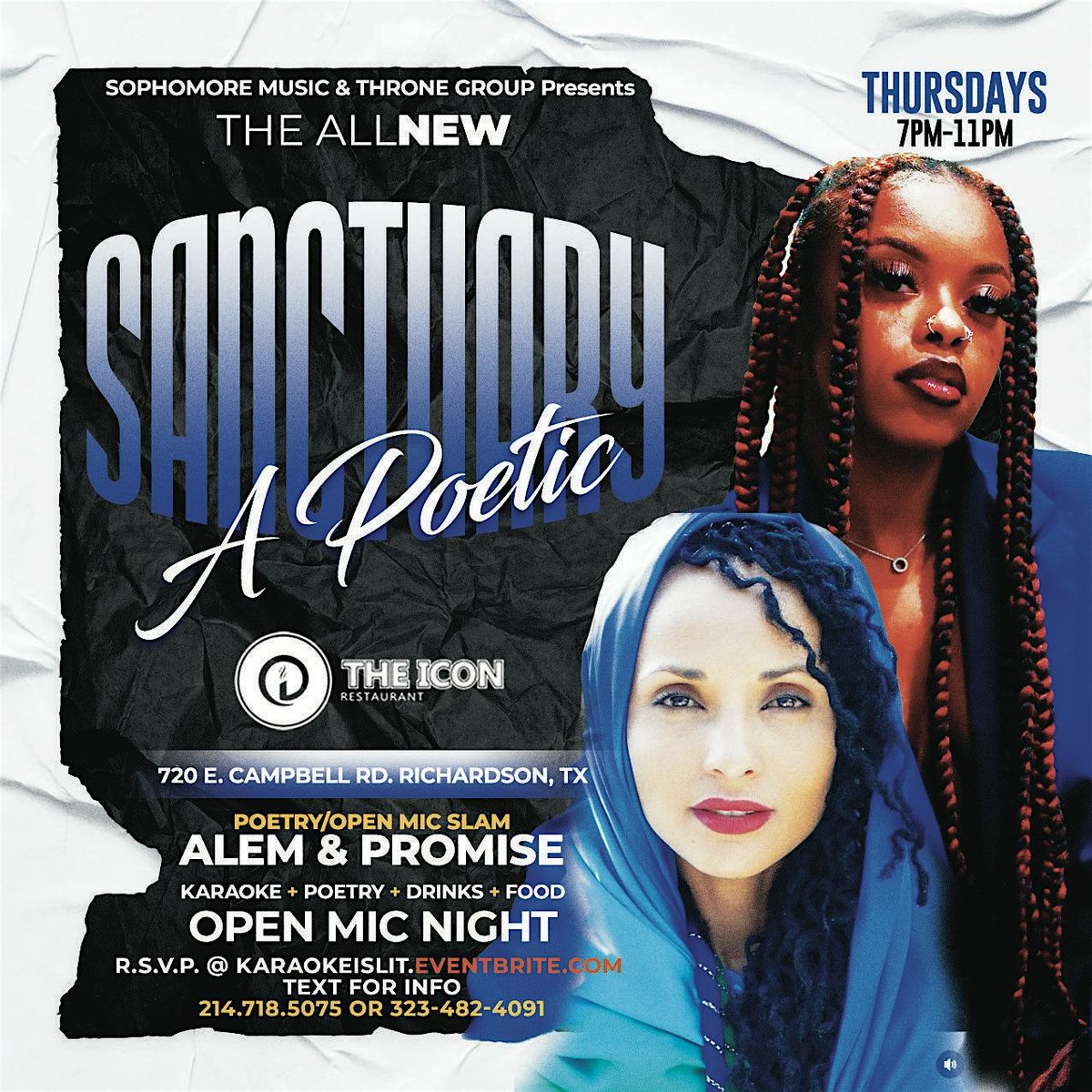 Its Karaoke night this thursday at the all new The Icon Restaurant, The