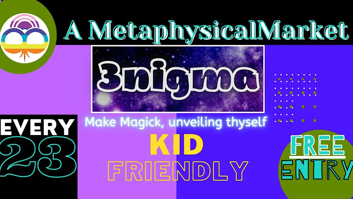 Enigma A MetaphysicalMarket | Event in Houston | AllEvents