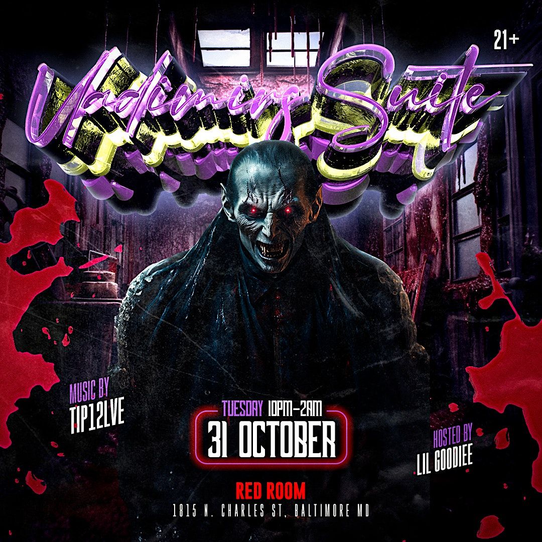 VLADIMIR SUITE HBCU FRIGHT FEST, The Gatsby, Baltimore, 31 October to