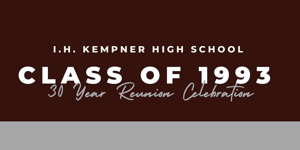Kempner High School Class of 93 30 year Reunion, The Ivy House