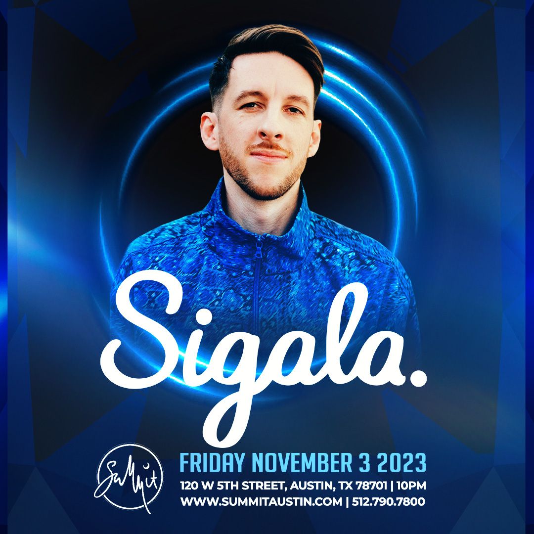 Sigala at The Grand Boston, 11 July | Event in Boston | AllEvents