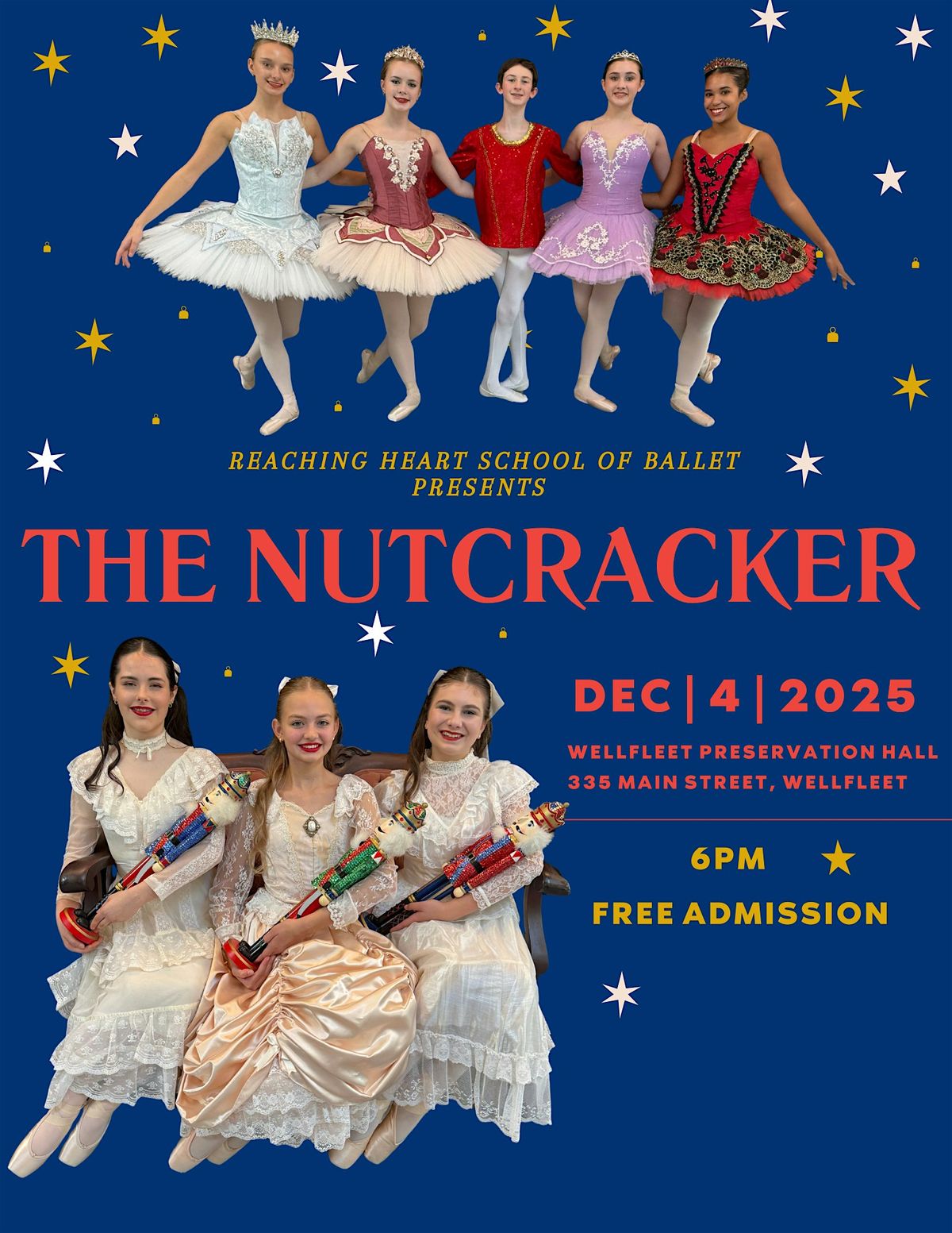 Reaching Heart School of Ballet Presents: The Nutcracker, 4 December | Event in Wellfleet | AllEvents