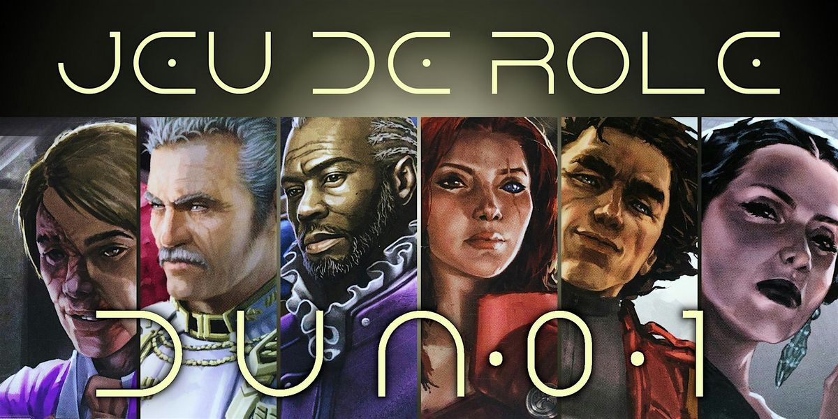 Jeu de rôle - DUN·0·1, L'Heure du Jeu - Champs Libres, Rennes, 18 April