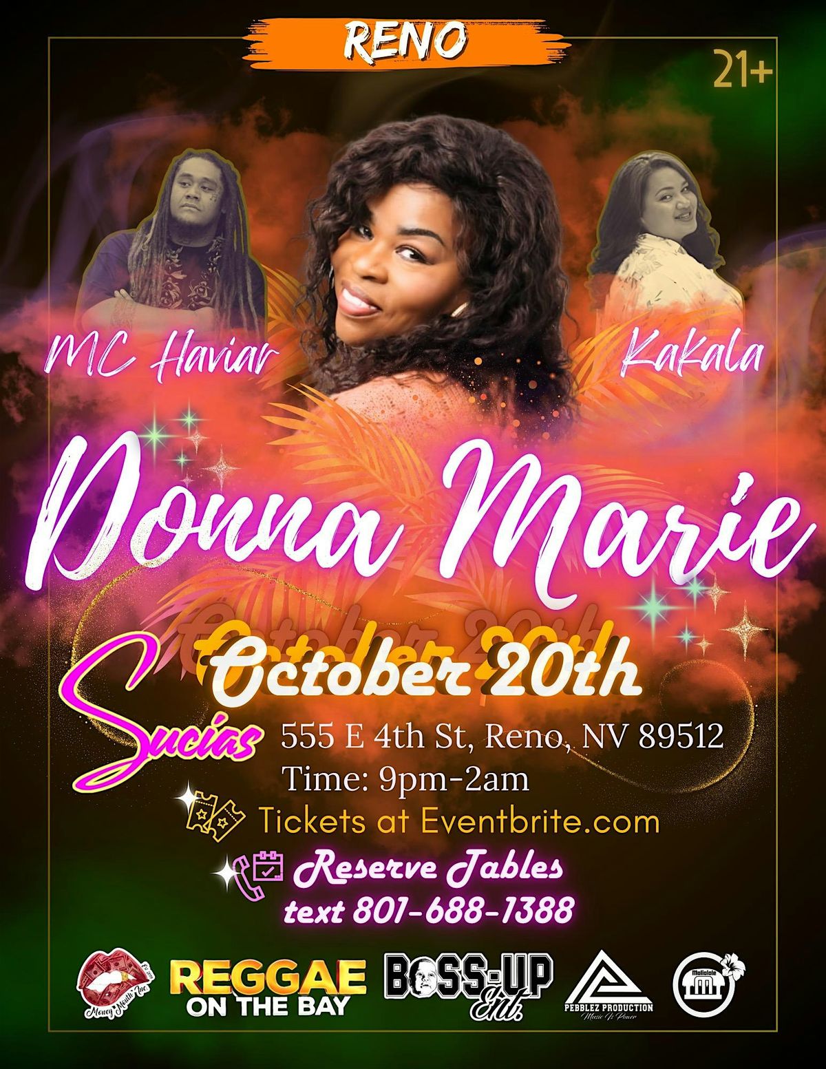 Donna Marie Reno, Sucias, Reno, 20 October to 21 October | AllEvents