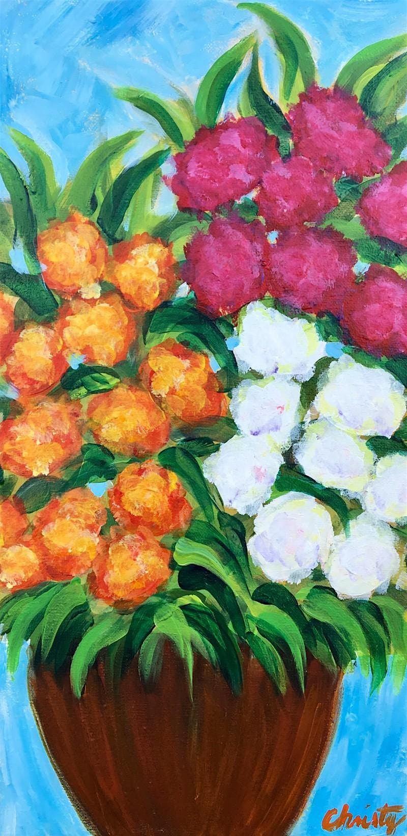 Paint Class | Fall Mums, 24 November | Event in Chapel Hill | AllEvents
