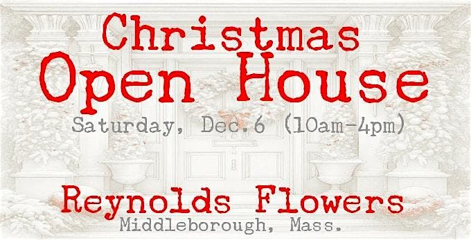 Christmas Open House, 6 December | Event in Middleboro | AllEvents