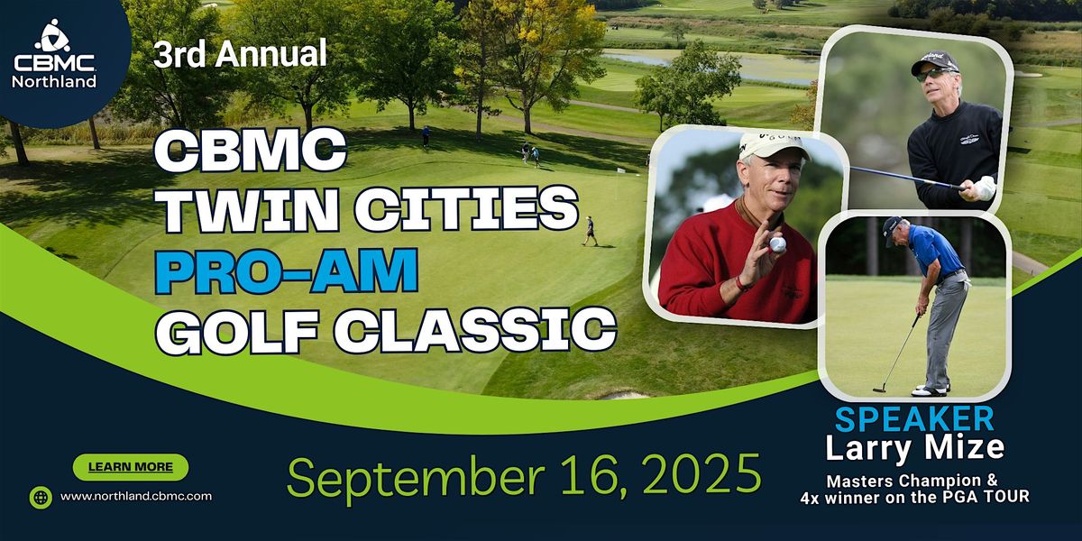 3rd Annual CBMC Twin Cities Pro-Am Golf Classic, 16 September | Event in Maple Grove | AllEvents