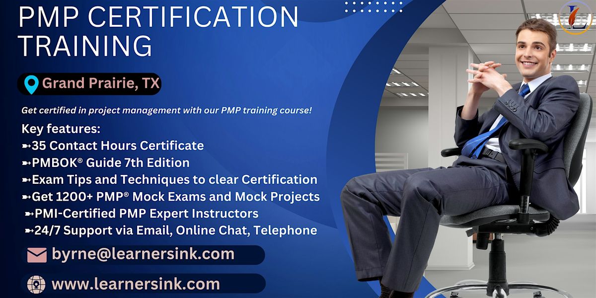 4 Day PMP Training Bootcamp in Grand Prairie, TX, 111 S Cedar Ridge Dr