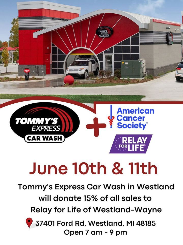 Tommys Express Car Wash Fundraiser, Tommy's Express Car Wash (Westland