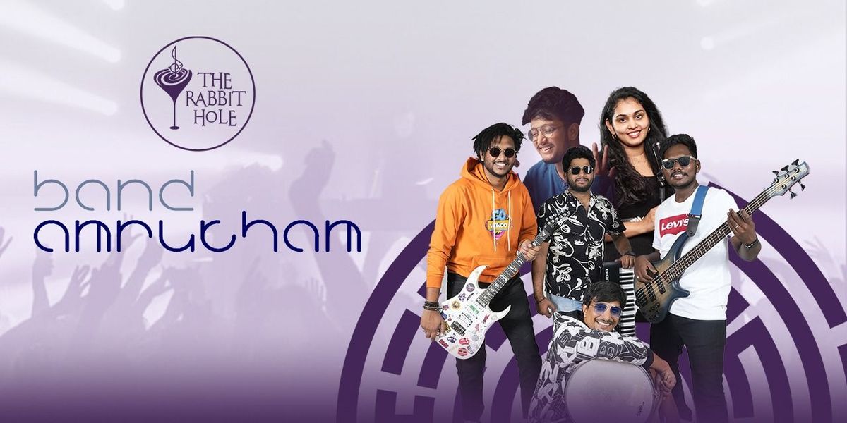 BAND AMRUTHAM PERFORMING LIVE AT THE RABBIT HOLE