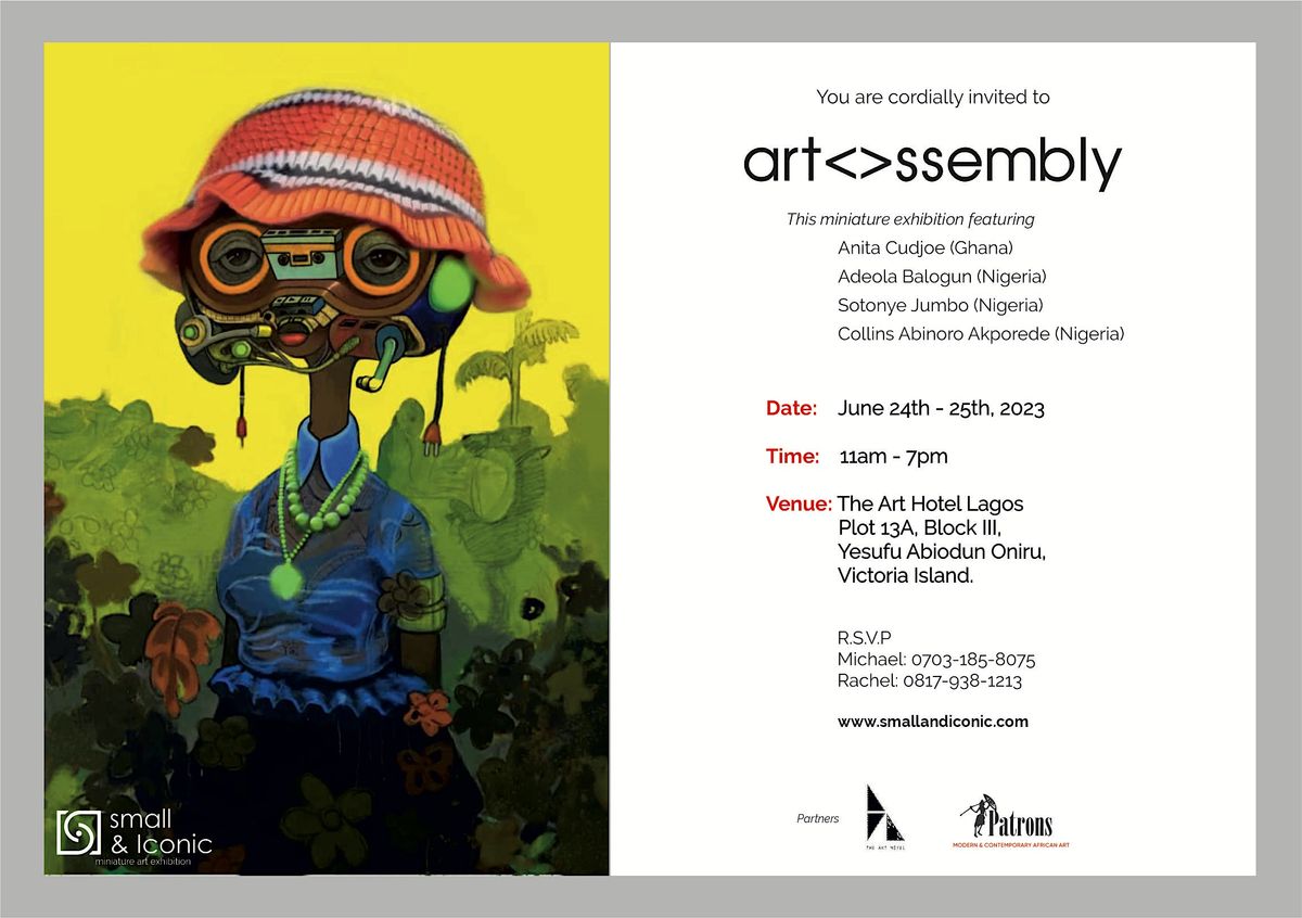 The Small and Iconic Minature Art Exhibition, The Art Hotel Lagos, 25