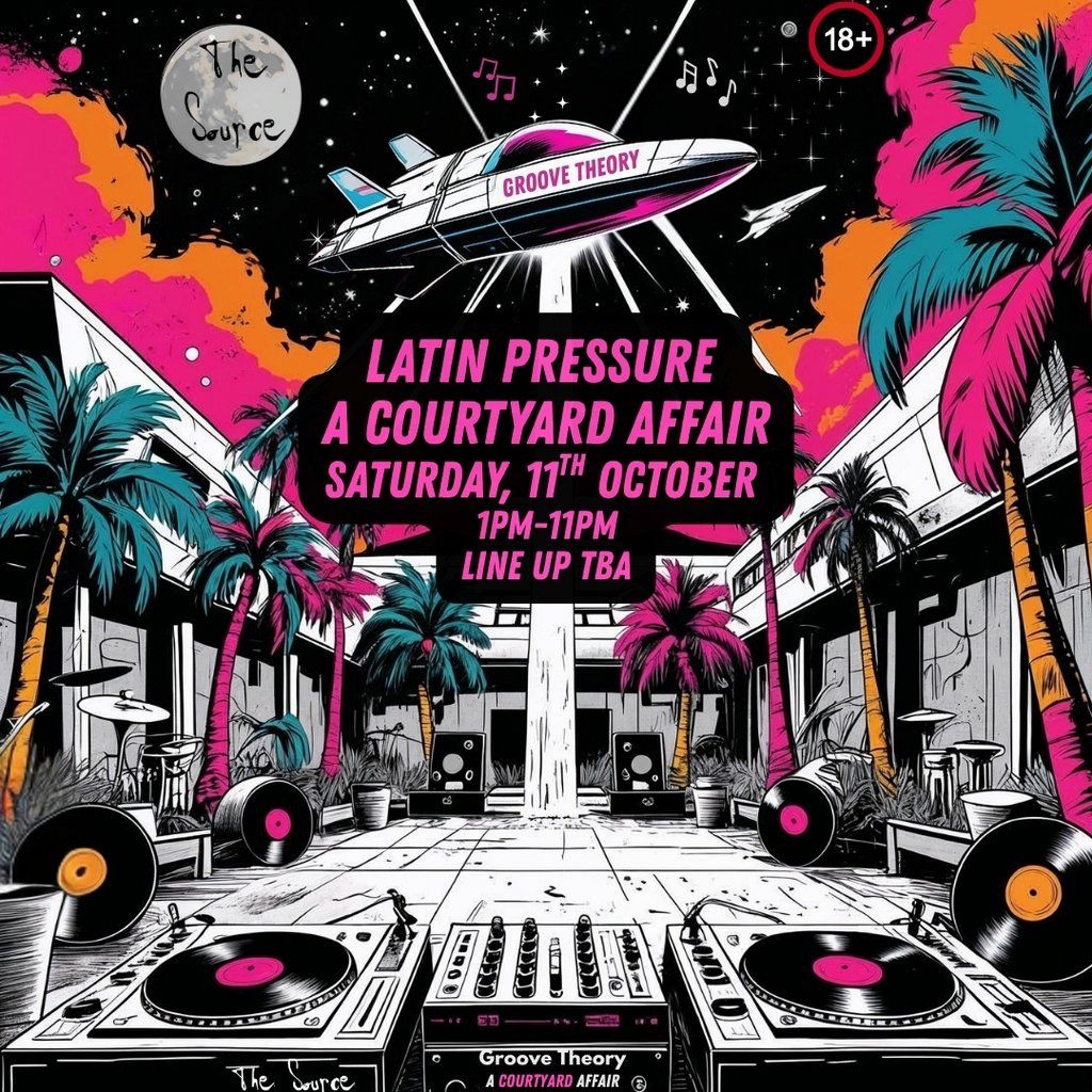Groove Theory: Latin Pressure A Courtyard Affair, 11 October | Event in Maidstone | AllEvents