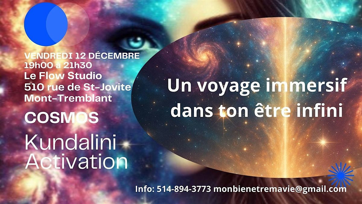 COSMOS - Kundalini Activation, 12 December | Event in Mont-Tremblant | AllEvents