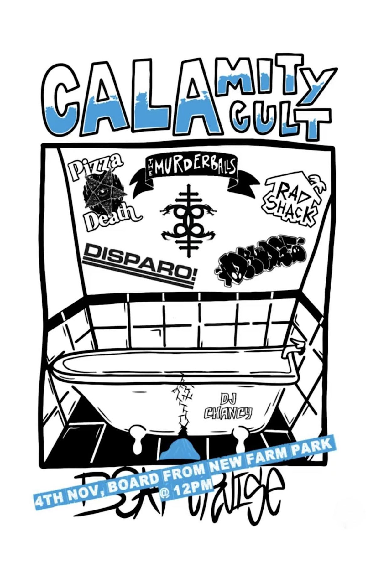 Calamity Cult Boat Cruise, New Farm Park River Hub, 4 November 2023 AllEvents.in