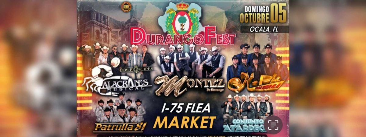 DURANGO FEST EN OCALA, 5 October | Event in Ocala | AllEvents