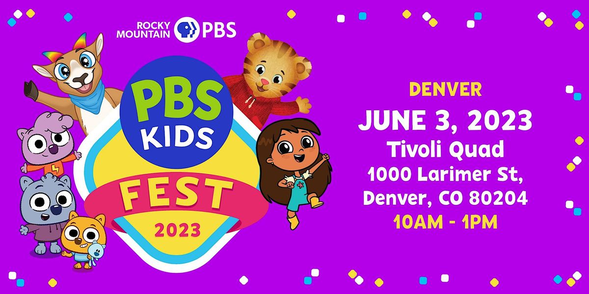 Rocky Mountain PBS KIDS FEST Denver Tivoli Quad Denver 3 June 2023 rocky-mountain-pbs-kids-fest-denver-tivoli-quad-denver-3-june-2023