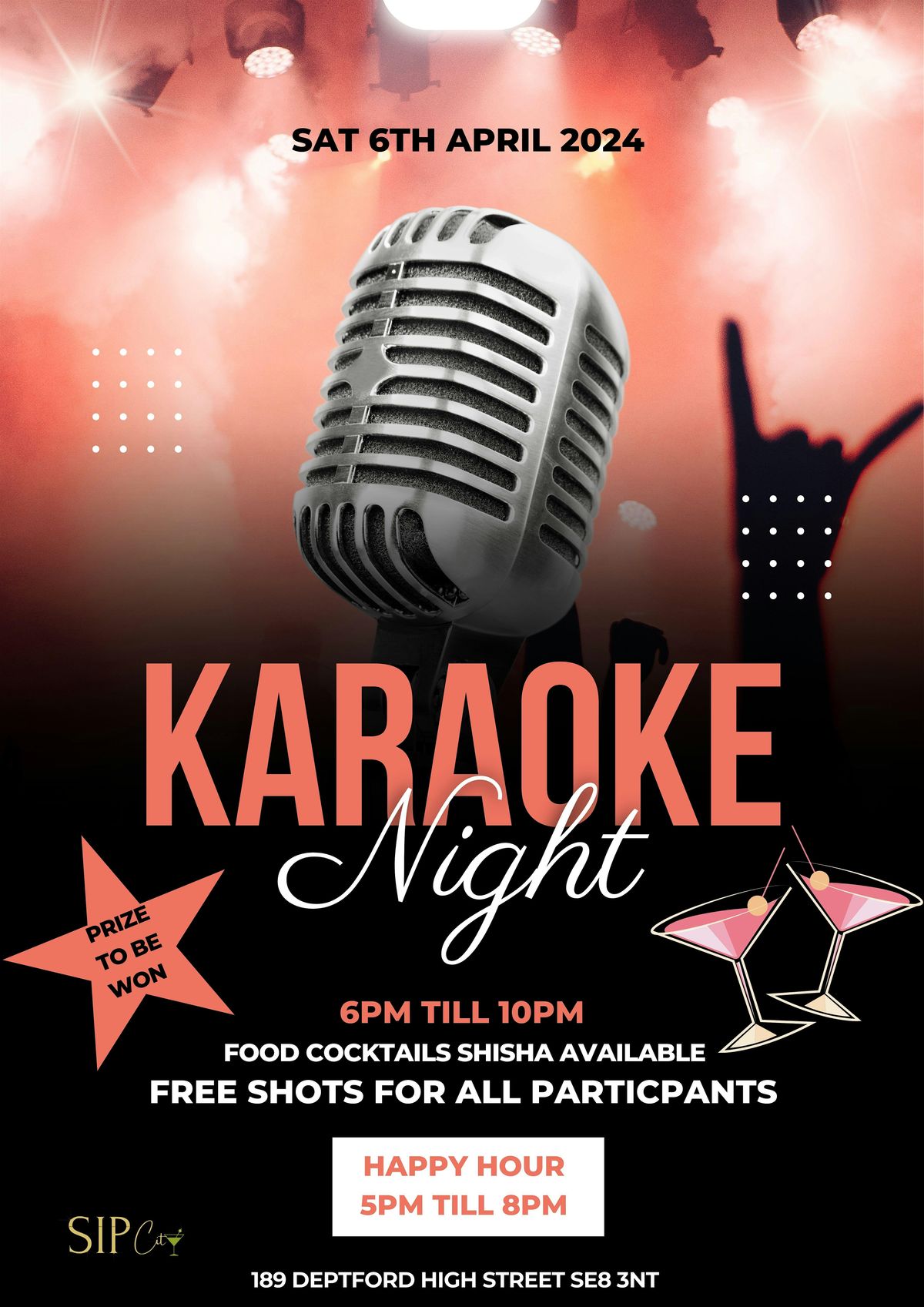 Karoake Night 189 Deptford High St London 6 April 2024 Allevents