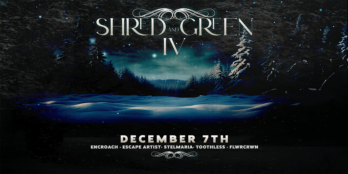 Shred and Green 2024, Schnecksville Fire Hall, 7 December 2024