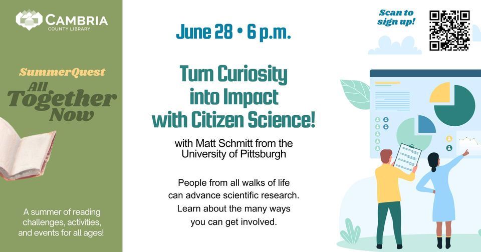 Turn Curiosity Into Impact with Citizen Science! [SummerQuest Adults