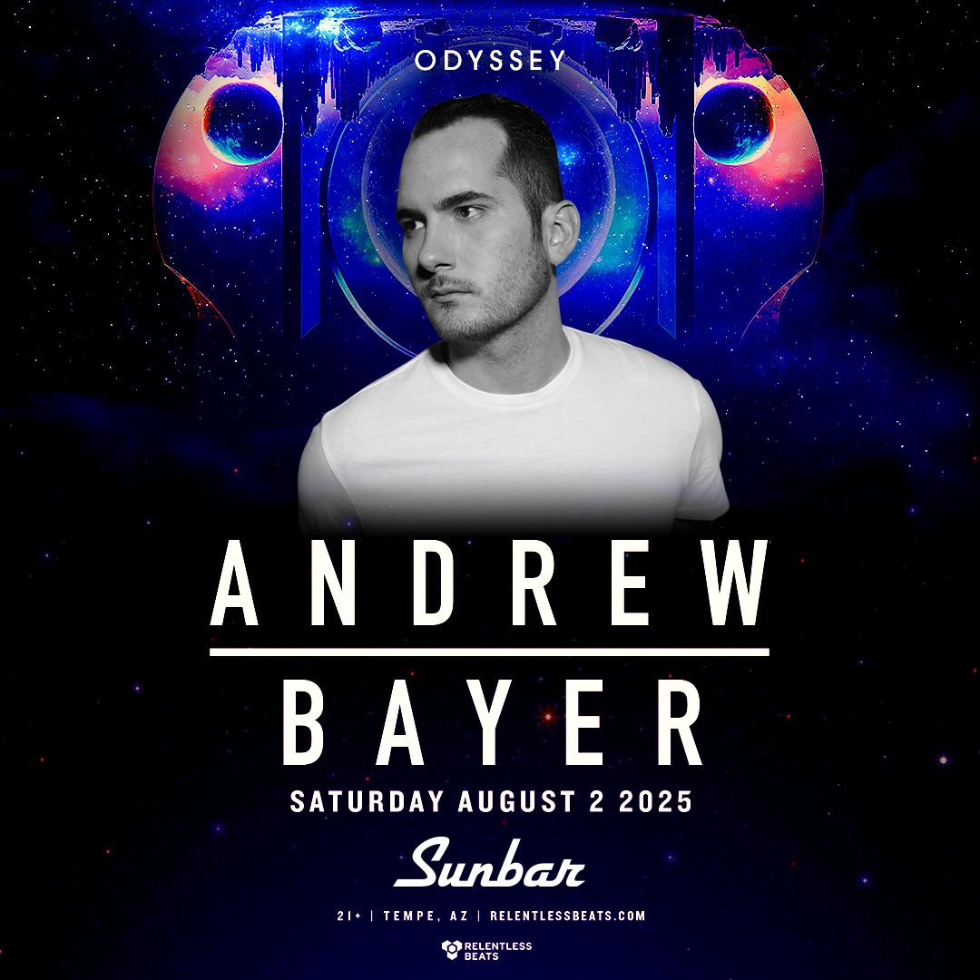 Andrew Bayer at Sunbar Tempe, 2 August | Event in Tempe | AllEvents