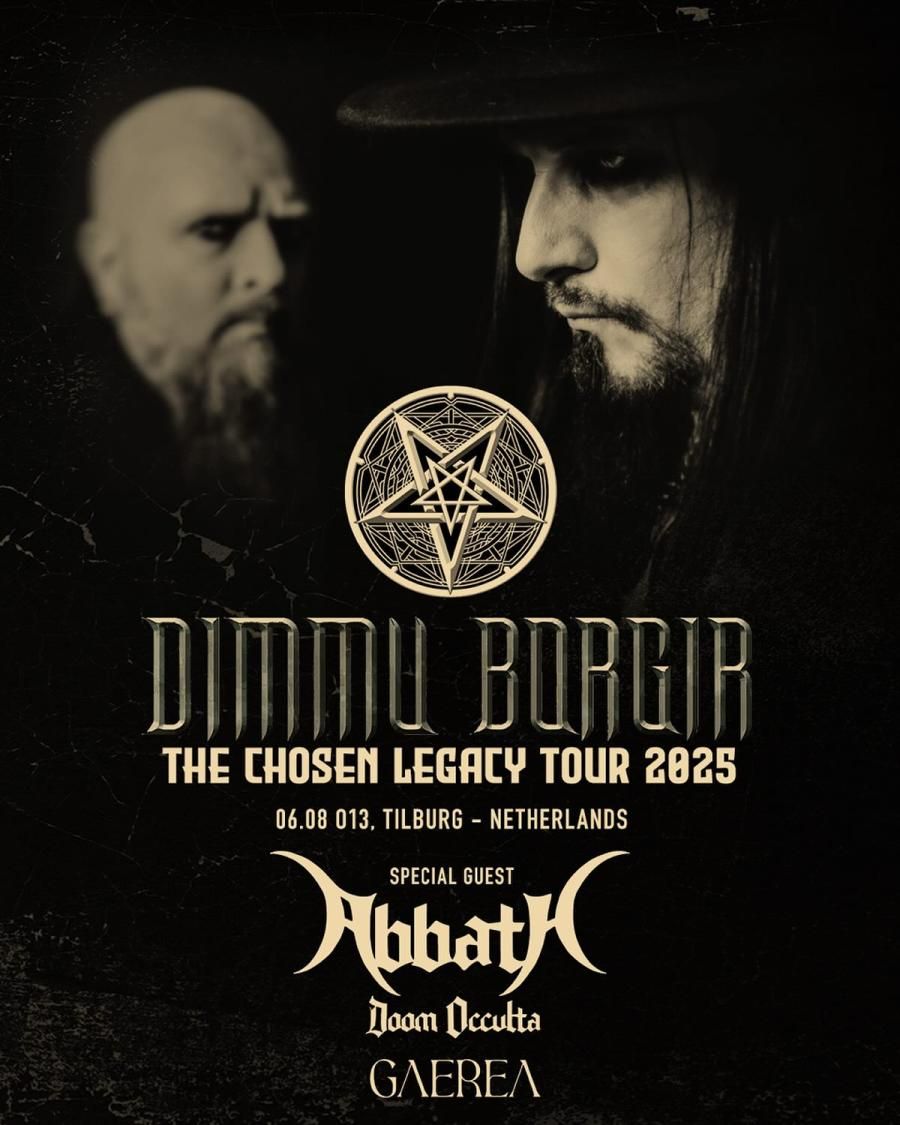 Dimmu Borgir Tilburg Tickets, 6 August | Event in Tilburg | AllEvents