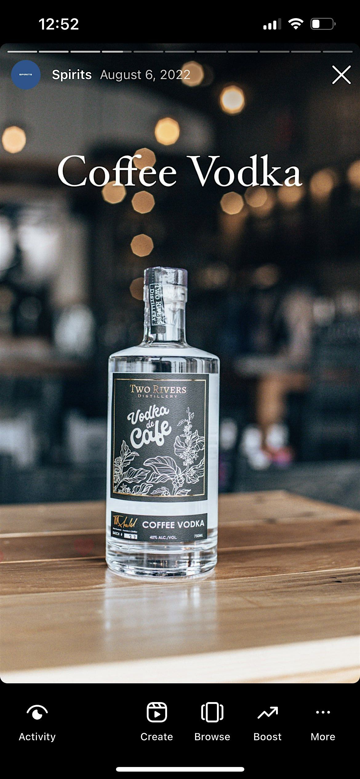 Cocktail Competition - Coffee Vodka Edition, Two Rivers Distillery, 42 ...