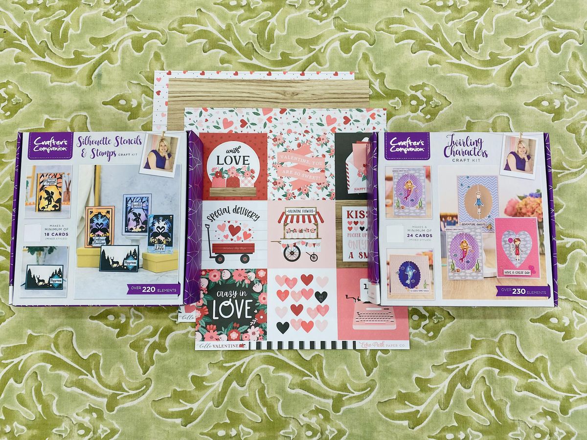 Crafters Companion Valentine Accents Mapunapuna HouseMart Ben 