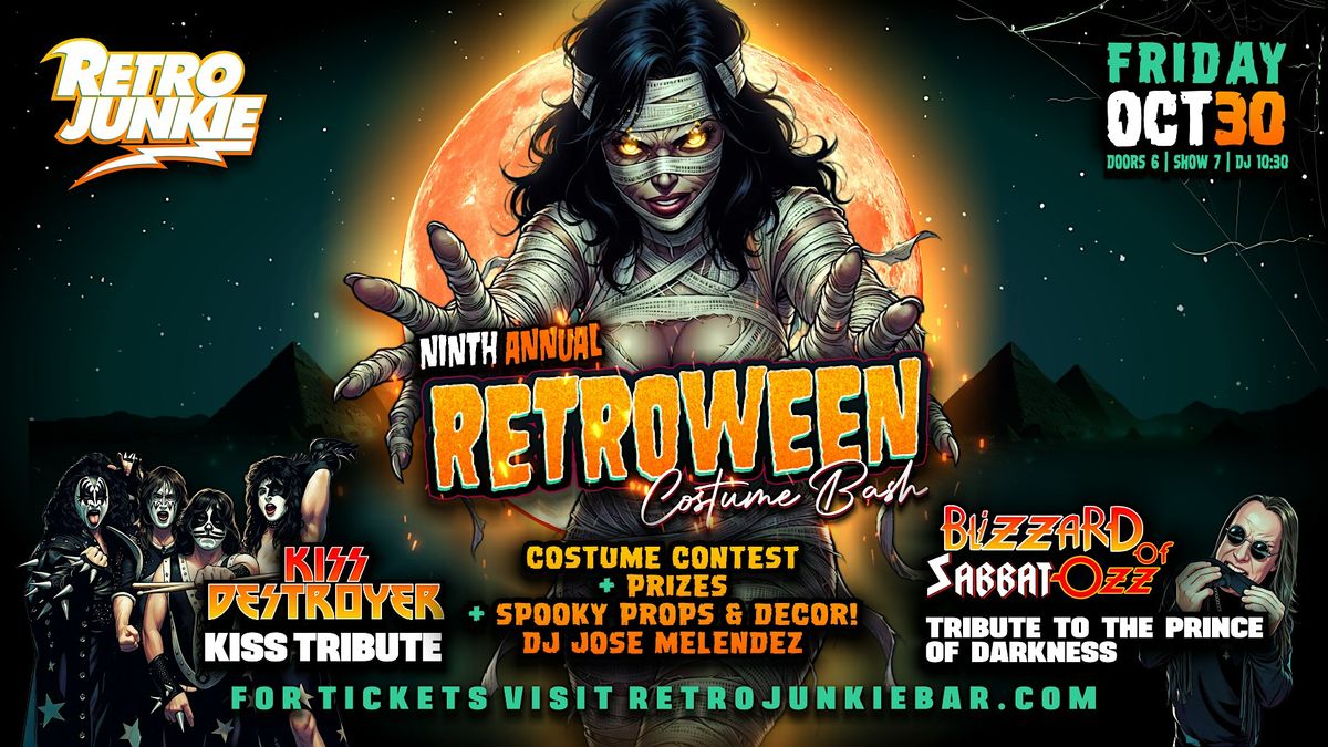 RetroWeen Ozzy, Black Sabbath & KISS Tributes