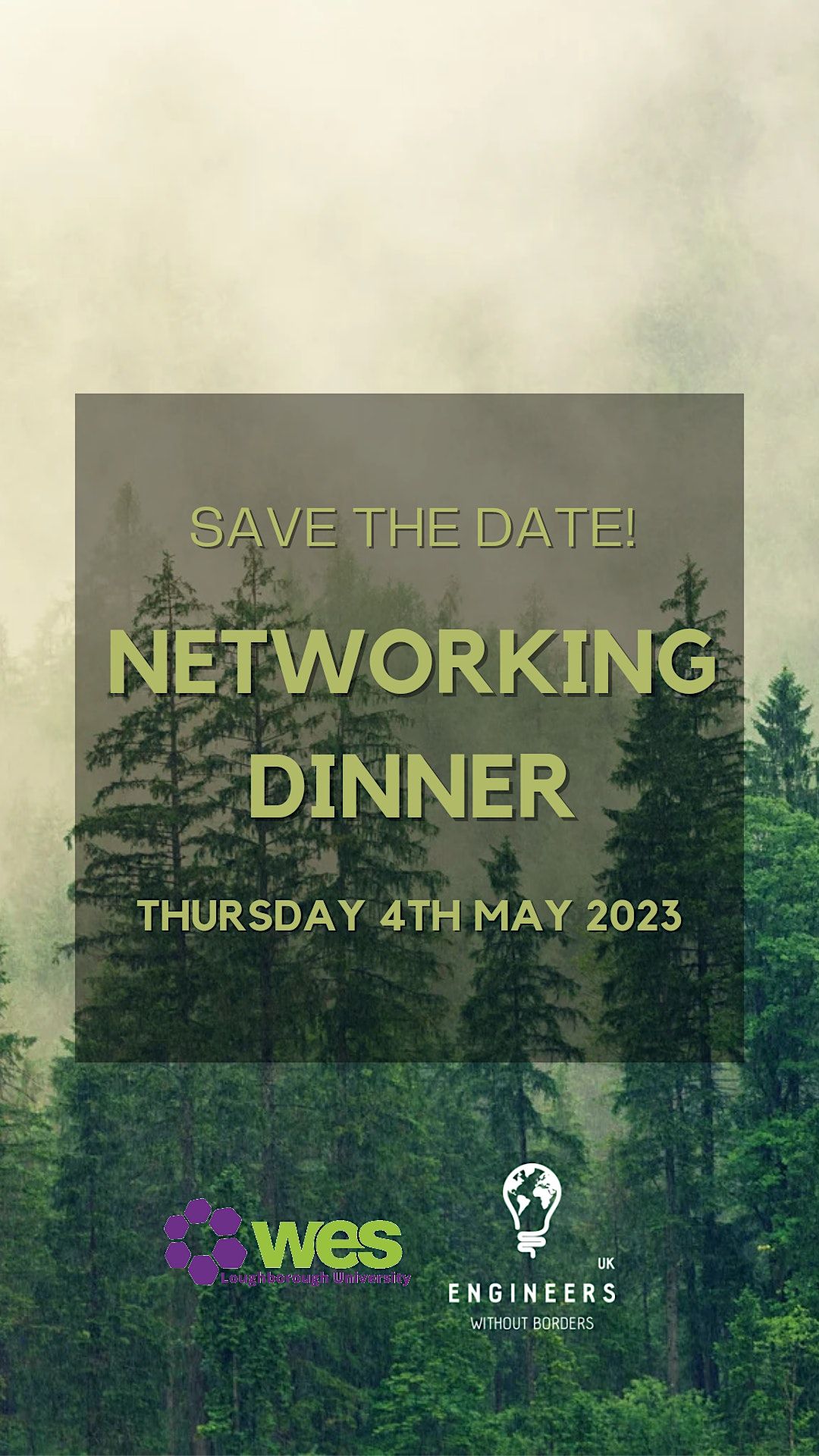 Networking dinner by LU WES & LU EWB, Burleigh Court Conference Centre