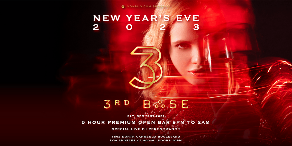 3rd Base New Years Eve Party 2023