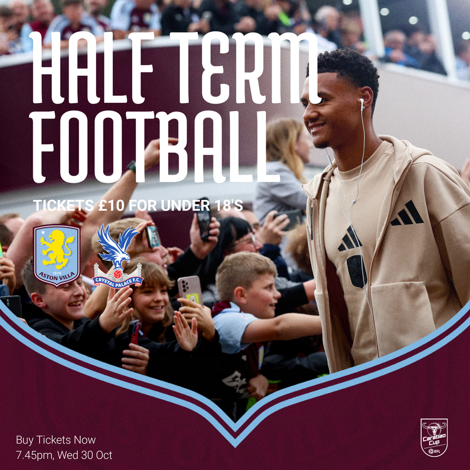 Aston Villa FC vs Crystal Palace FC at Villa Park, 29 August | Event in Birmingham | AllEvents