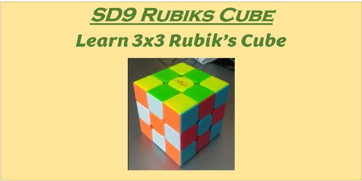 Learn 3x3 Rubik's Cube | Event in Pune | AllEvents