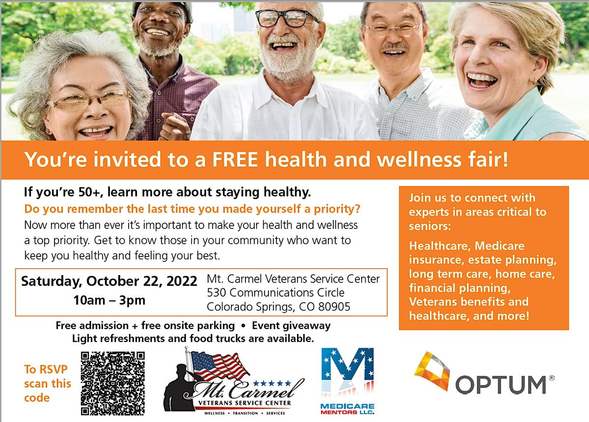 Senior Health And Wellness Fair 2022 Mt Carmel Veterans Service 