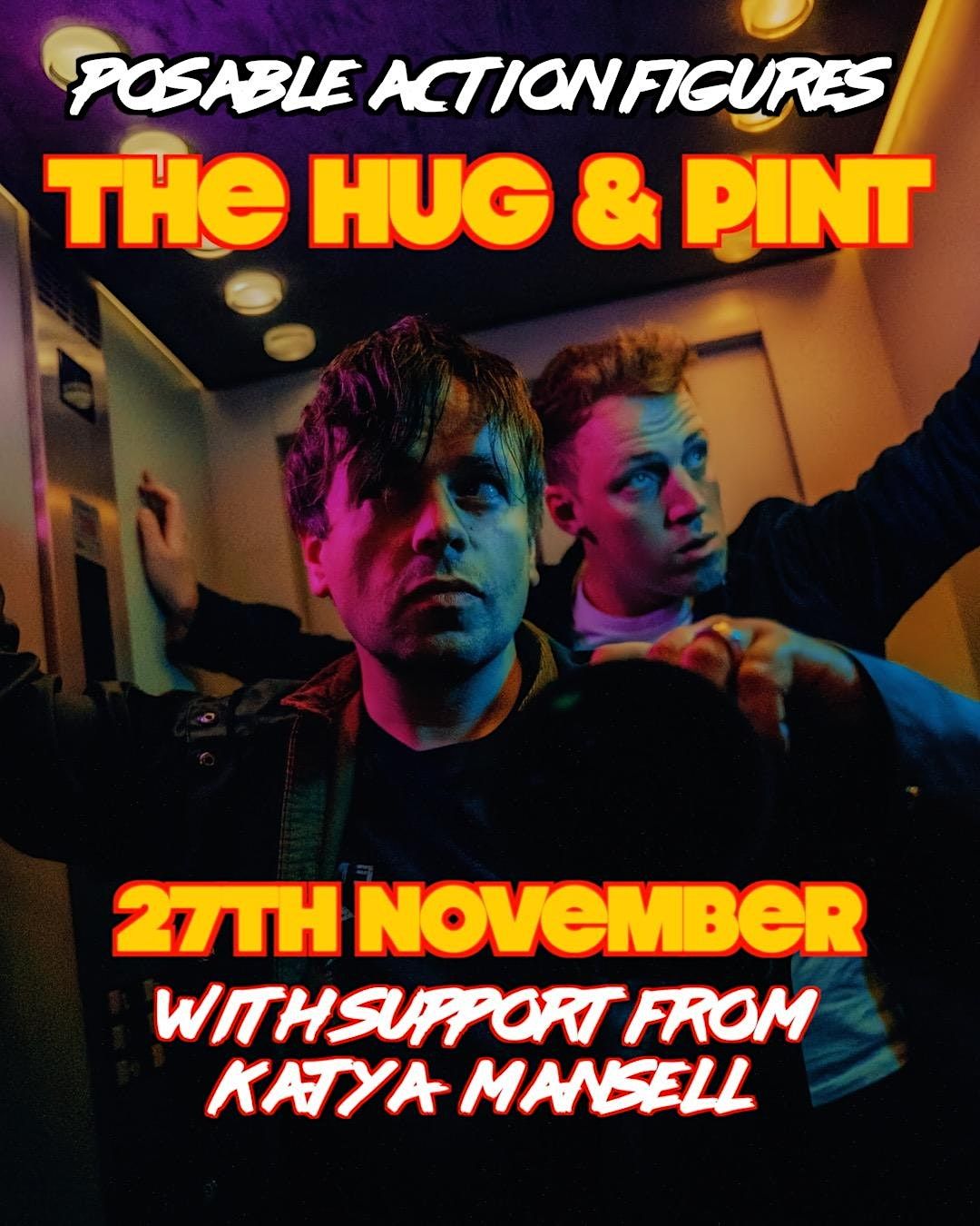 Posable Action Figures Hug &Pint, The Hug and Pint, Glasgow, November