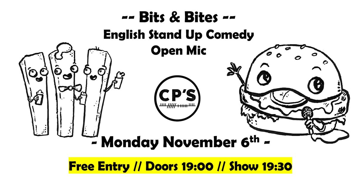 Bits & Bites 43 English Comedy Open Mic Night, Charlie P's 'Irish