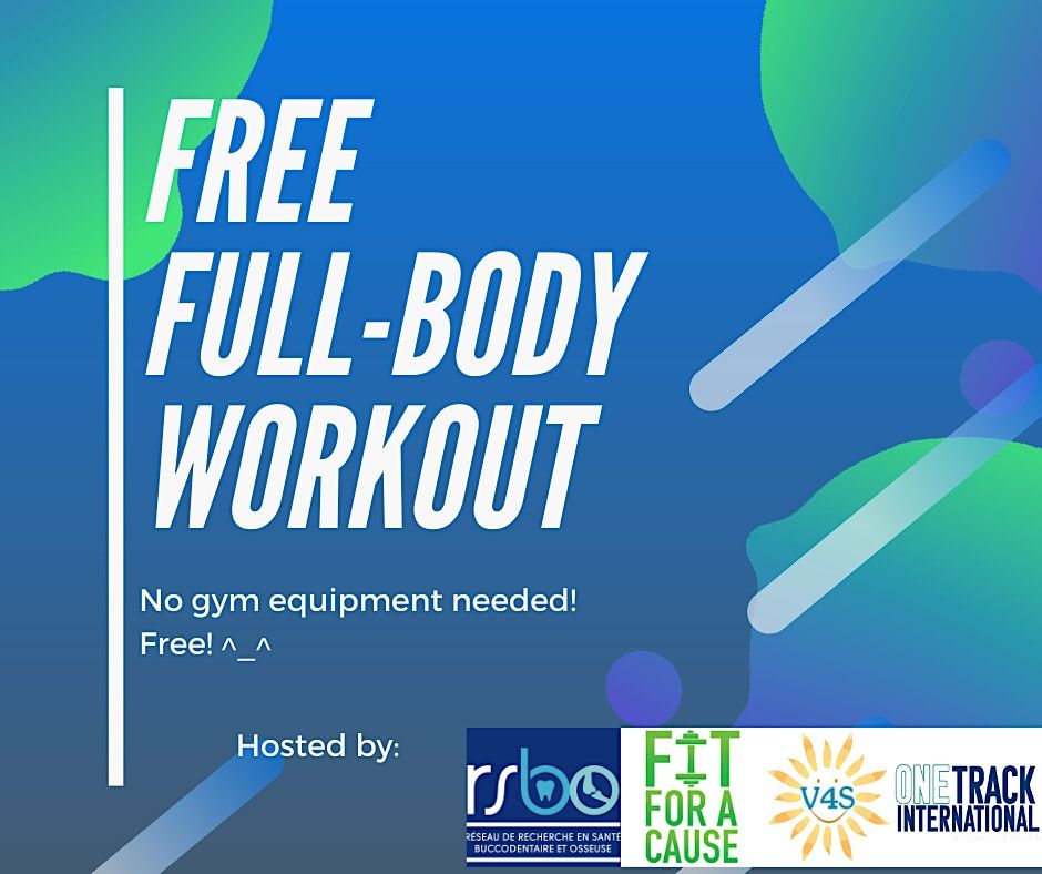 Free Full Body Workout, February 25 to March 11 Online Event