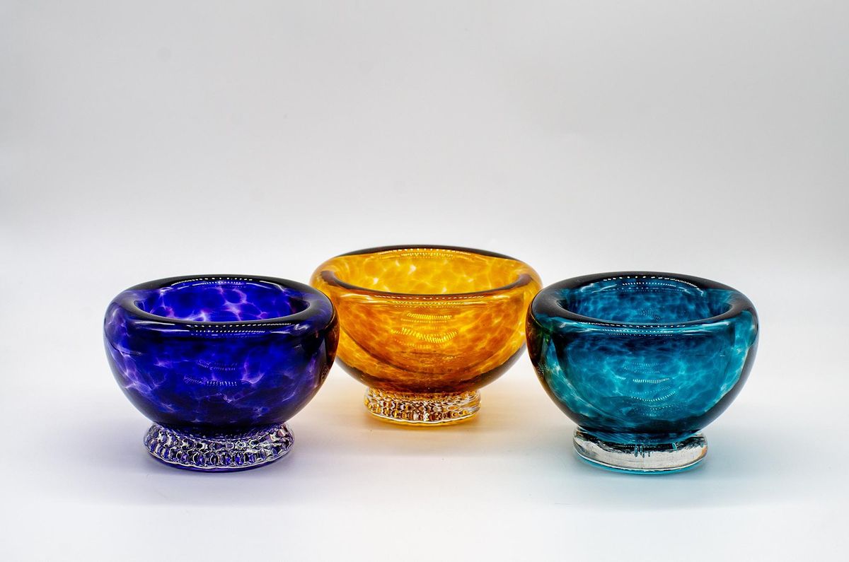 INfinity Bowls...breathe out..breathe in. Hahahah!, Glass Arts Indiana, Indianapolis, January 6