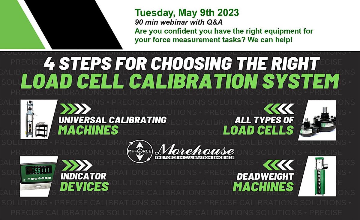4 Steps for Choosing the Right Load Cell Calibration System, May 9 2023 ...