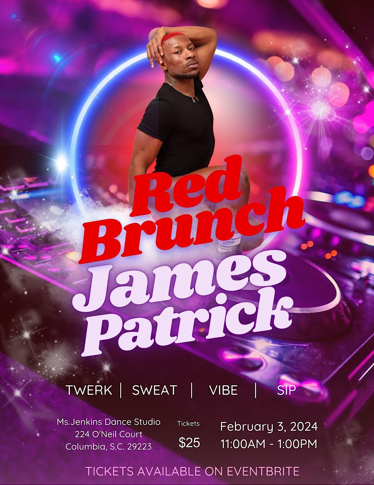 Twerk in Brunch THE RED EDITION, Mrs. Jenkins Dance Academy, Columbia