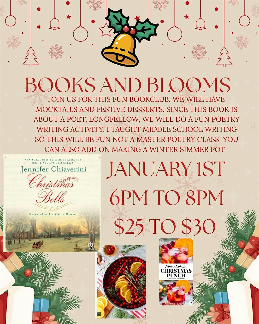Books and Blooms- poetry, 1 January | Event in Amanda | AllEvents