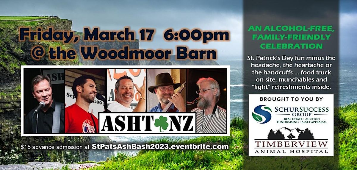 St. Pats No Booze AshBash, Woodmoor Barn Community Center, Monument